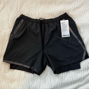 NEW Lululemon Surge Lined Short 6" Men XL (AUTHENTIC)